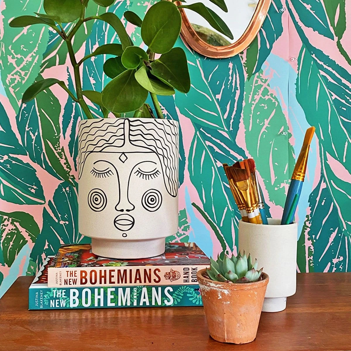 Jungalow Agatha Kaya Face Vase By Justina Blakeney™ 3 Jungalow Agatha Kaya Face Vase By Justina Blakeney™ - Image 3