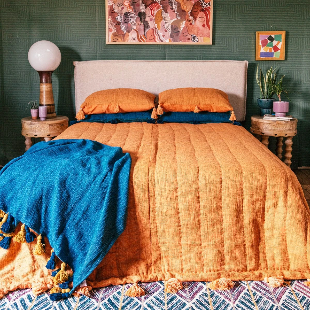 Jungalow Sol Quilt In Adobe By Like A Lion™ 2 Jungalow Sol Quilt In Adobe By Like A Lion™ - Image 2