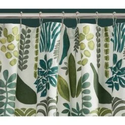Jardin Shower Curtain Green/Blue - Jungalow By Justina Blakeney -Jungalow Store GUEST 099c6380 98df 49e8 9ce8 073894a10e62