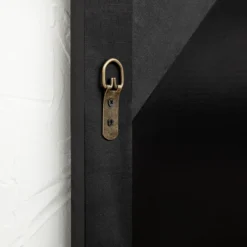 24" X 30" Wood And Brass Wall Mirror Blue - Opalhouse™ Designed With Jungalow™ -Jungalow Store GUEST 12ef76de 299e 48c9 93e5 893293665e16