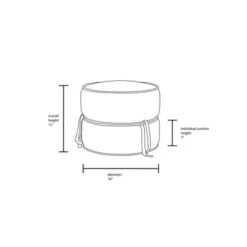 Olivia Round Pouf Rust - Opalhouse™ Designed With Jungalow™ 9 Olivia Round Pouf Rust - Opalhouse™ Designed With Jungalow™ -Jungalow Store GUEST 2dec2442 055a 49e6 a91f e3a92174e078