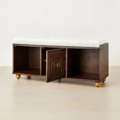 Serra Bench With Cushion - Opalhouse™ Designed With Jungalow™ -Jungalow Store GUEST 4bbee534 ead5 4245 802d 4f0ef7c3811a