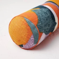 Oversized Bolster Jungalow Geo Print Decorative Throw Pillow - Opalhouse™ Designed With Jungalow™ -Jungalow Store GUEST 5aa9be7d 8eb7 4ad5 8c89 d5effbd06856