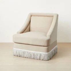 Alberhill Velvet Accent Chair With Fringe - Opalhouse™ Designed With Jungalow™ -Jungalow Store GUEST 6a2c8665 b5eb 4e71 9163 3f7b29c4d6c7