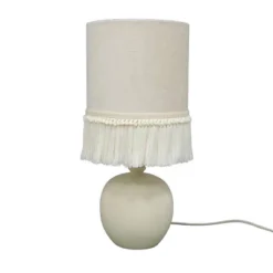 Small Table Lamp With Fringe Shade Off-White (Includes LED Light Bulb) - Opalhouse™ Designed With Jungalow™ -Jungalow Store GUEST 7b52390b 0f9b 4c1c be8b 991b426944b8
