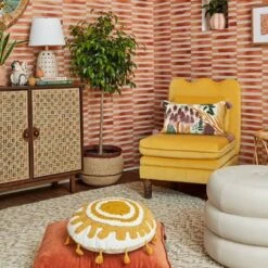 Bencia Slipper Chair Mustard - Opalhouse™ Designed With Jungalow™ -Jungalow Store GUEST 83ff8f64 8468 4fcf a26a d3ef3492ee59