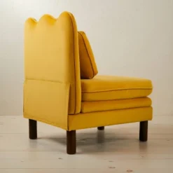 Bencia Slipper Chair Mustard - Opalhouse™ Designed With Jungalow™ -Jungalow Store GUEST a0cf3891 5fcb 4e49 b2aa 64b42fb9e215