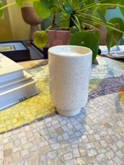 Jungalow Kaya Ceramic Candle - Speckled Cream/Coconut Musk 9 Jungalow Kaya Ceramic Candle - Speckled Cream/Coconut Musk -Jungalow Store IMG 4011