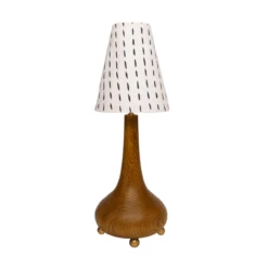 Jungalow Eytan Table Lamp Base In Honey Matte By Like A Lion™ 9 Jungalow Eytan Table Lamp Base In Honey Matte By Like A Lion™ -Jungalow Store JUNGALOW LAMPS EYTAN BROWN ALL SHADES SQUARE