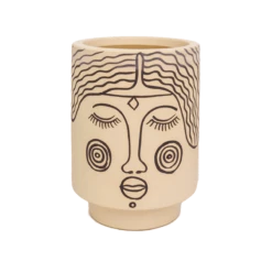 Jungalow Agatha Kaya Face Vase By Justina Blakeney™ 10 Jungalow Agatha Kaya Face Vase By Justina Blakeney™ -Jungalow Store agathaplanter1