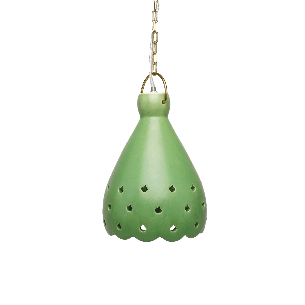 Jungalow Almada Scalloped Pendant In Jadeite Justina Blakeney™ 1 Jungalow Almada Scalloped Pendant In Jadeite Justina Blakeney™