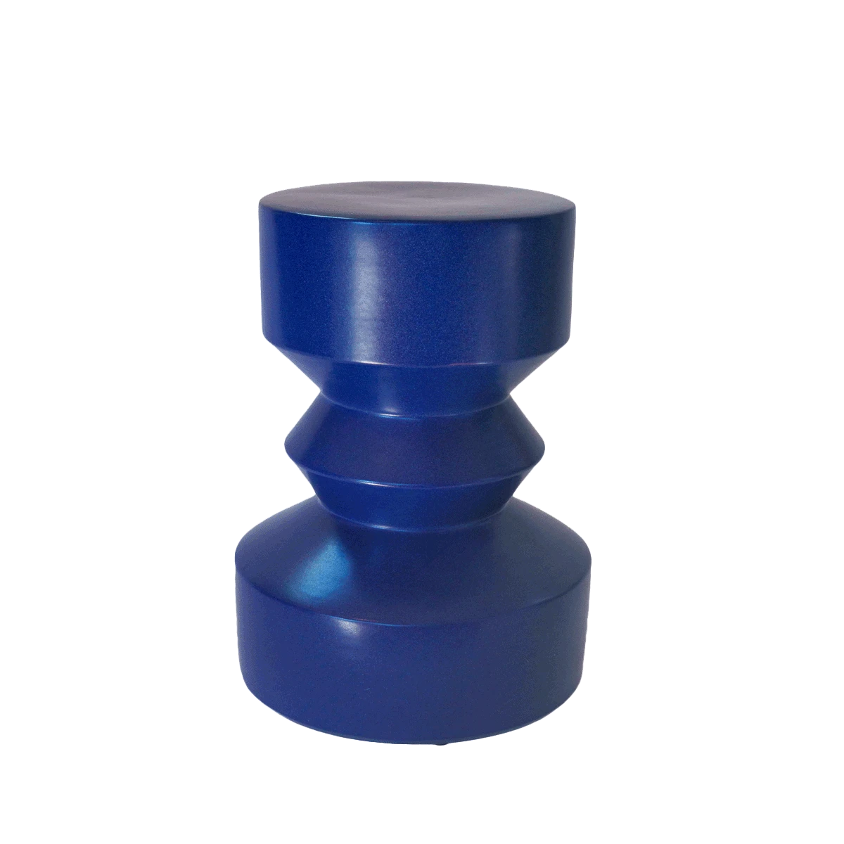 Jungalow Cobalt Blue Mali Zig Zag Stool By Justina Blakeney™ 1 Jungalow Cobalt Blue Mali Zig Zag Stool By Justina Blakeney™