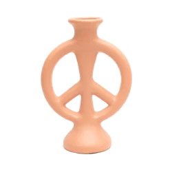 Jungalow Peace Vase By Justina Blakeney™ 20 Jungalow Peace Vase By Justina Blakeney™ -Jungalow Store claypeacevase