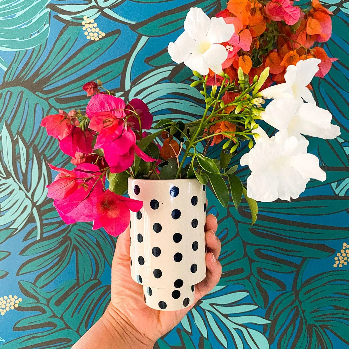 Jungalow Kaya Dotted Ceramic Cup By Justina Blakeney™ 1 Jungalow Kaya Dotted Ceramic Cup By Justina Blakeney™