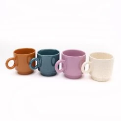 Jungalow Kaya Ceramic Mug Set, Cream By Justina Blakeney™ -Jungalow Store mugs 5a8f79bf 5b5f 45a4 85fc 568a818837df