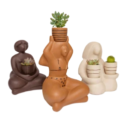 Jungalow Cozy Gardener Pot By Justina Blakeney™ -Jungalow Store planters