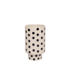 Jungalow Kaya Dotted Ceramic Cup By Justina Blakeney™ 5 Jungalow Kaya Dotted Ceramic Cup By Justina Blakeney™ -Jungalow Store polkadot